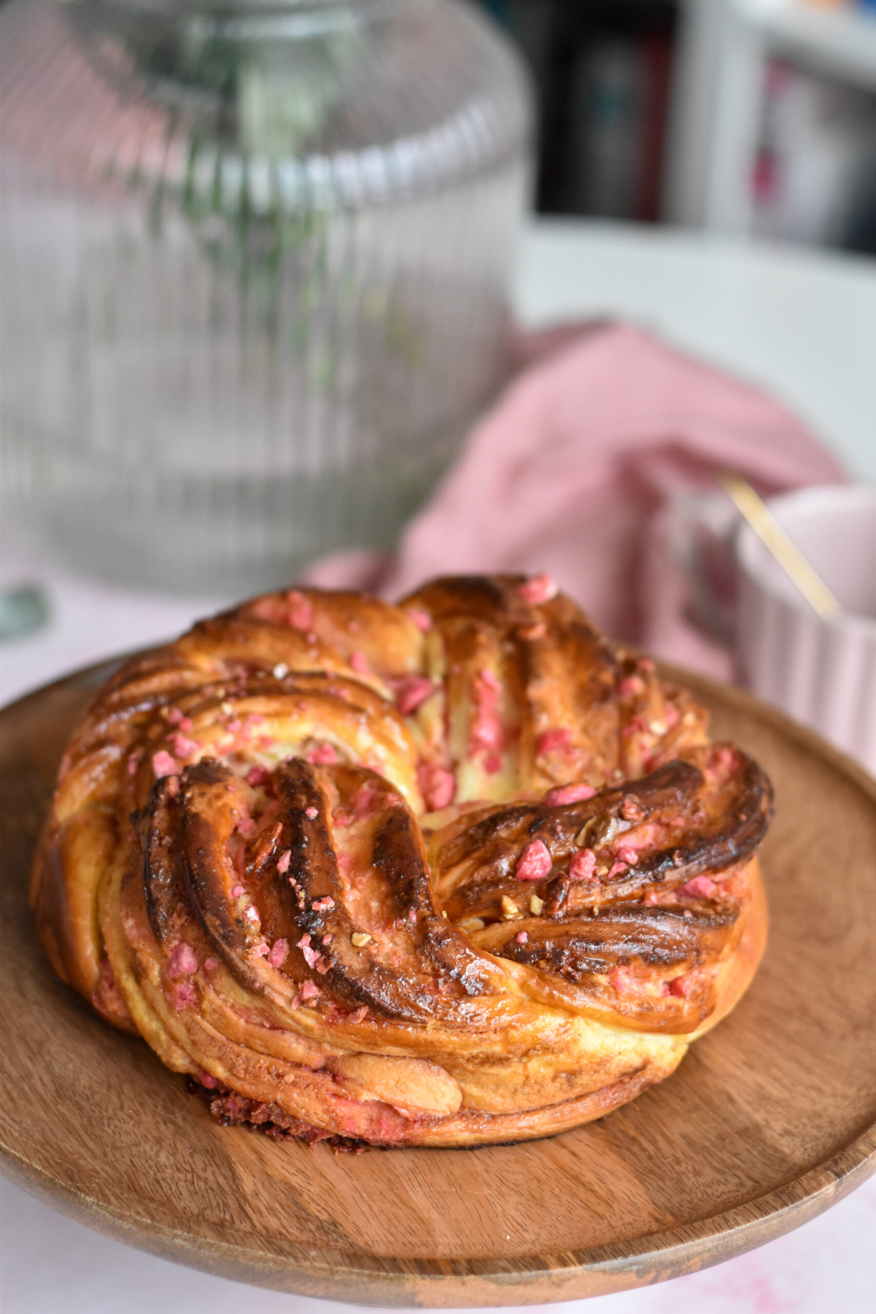 Lire la suite à propos de l’article Ma Babka aux pralines roses